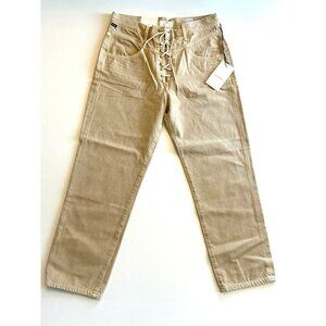 Citizens of Humanity Marlee Lace Up Taper Jeans in Dandelion Size 27